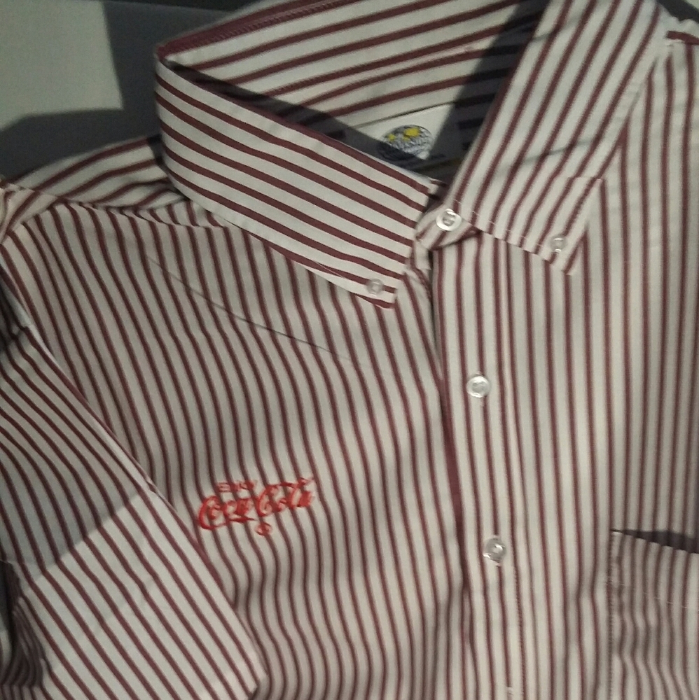 Vintage Coke Shirt New Coca Cola